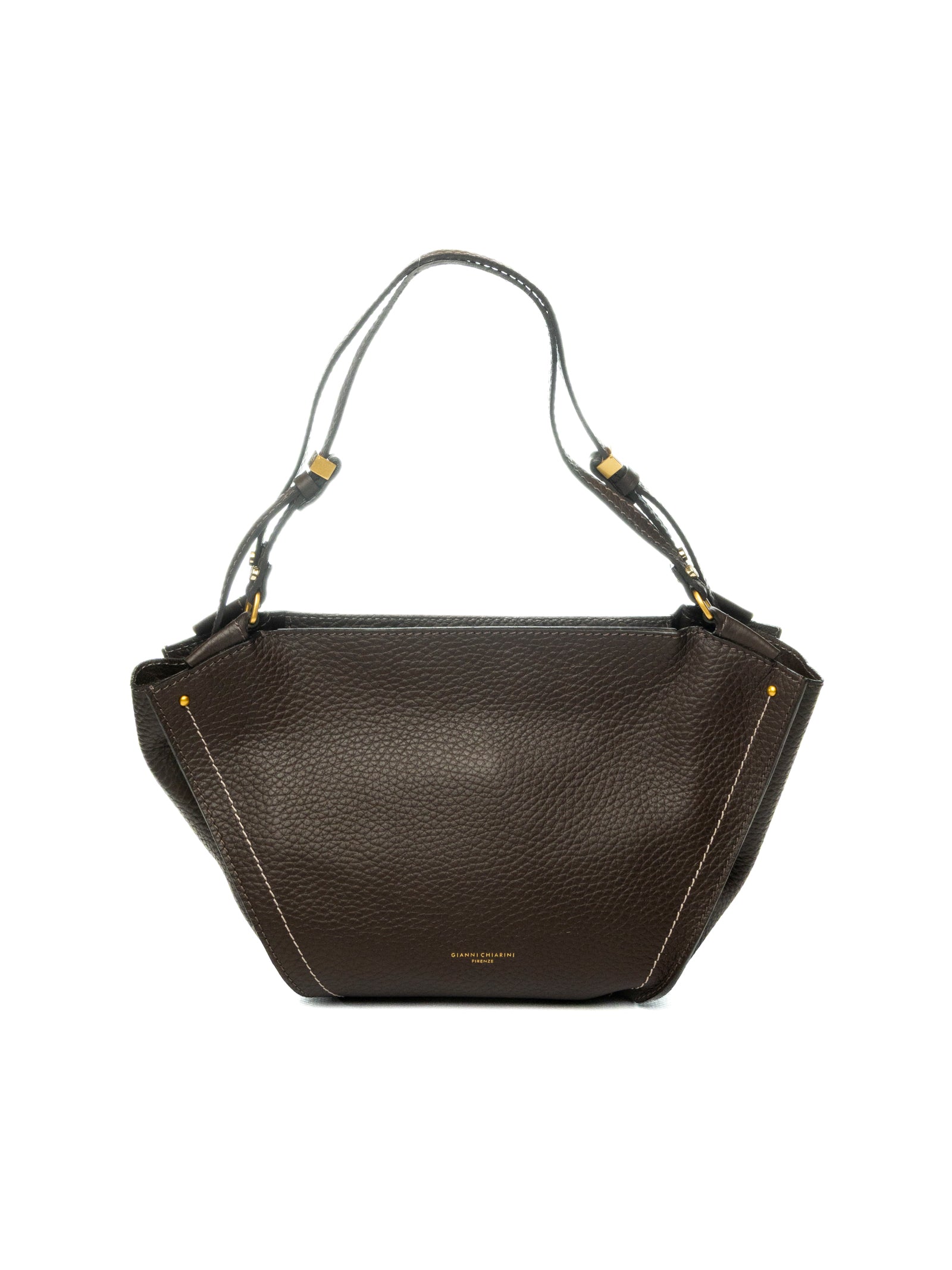 GIANNI CHIARINI borsa a spalla bloom marrone 11796 BLOOM-2107