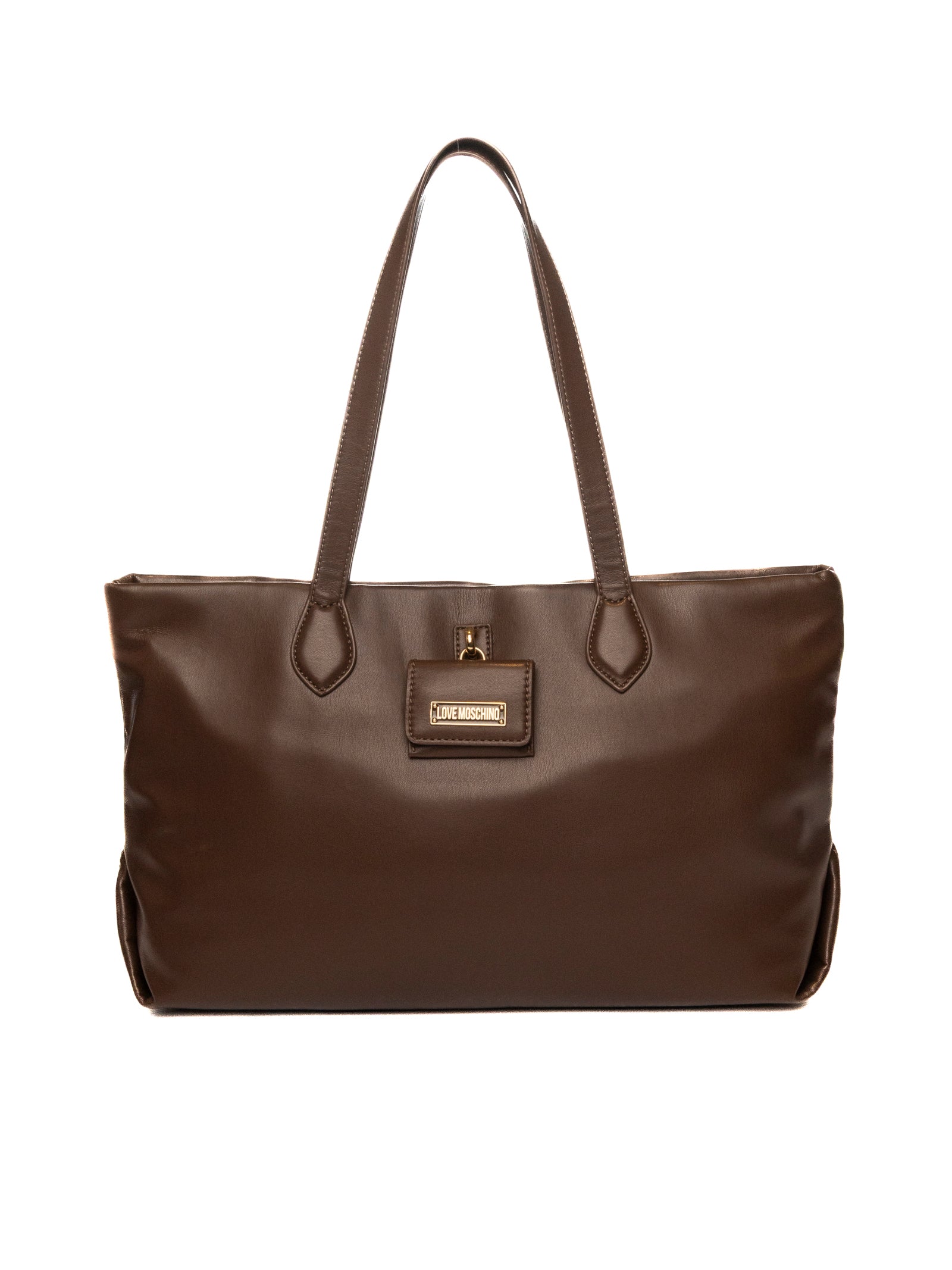 LOVE MOSCHINO borsa a spalla marrone scuro JC4358 PP0N-313