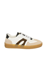 White/animal print