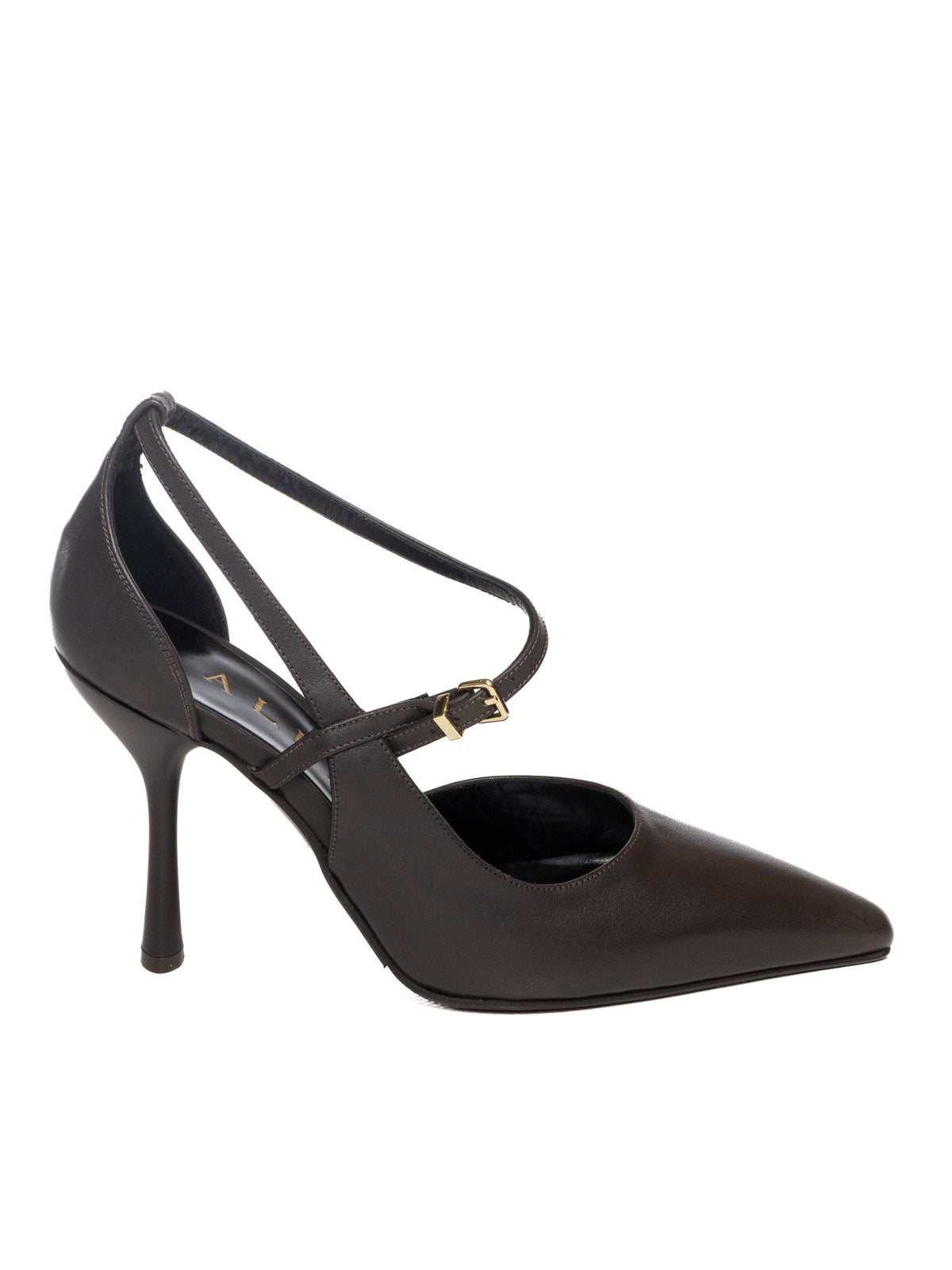 ALBANO kate90 vitello nero 4318 VIT- MORO