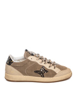 Beige/leopard