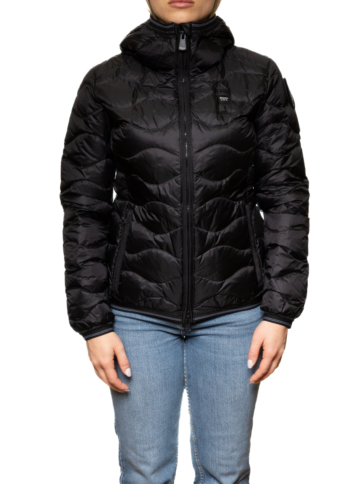 BLAUER piumino camelia nero C3033 CAMELIA-999EI