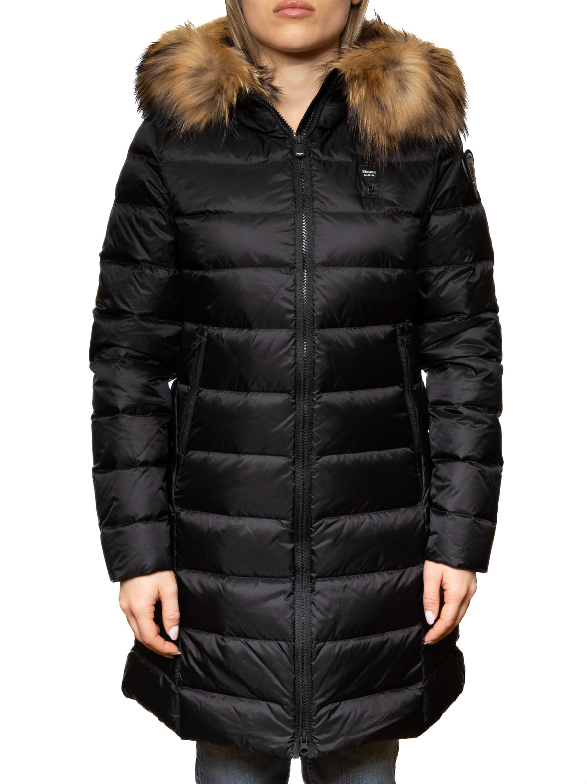BLAUER piumino kristin nero K03040 KRISTIN-999EI