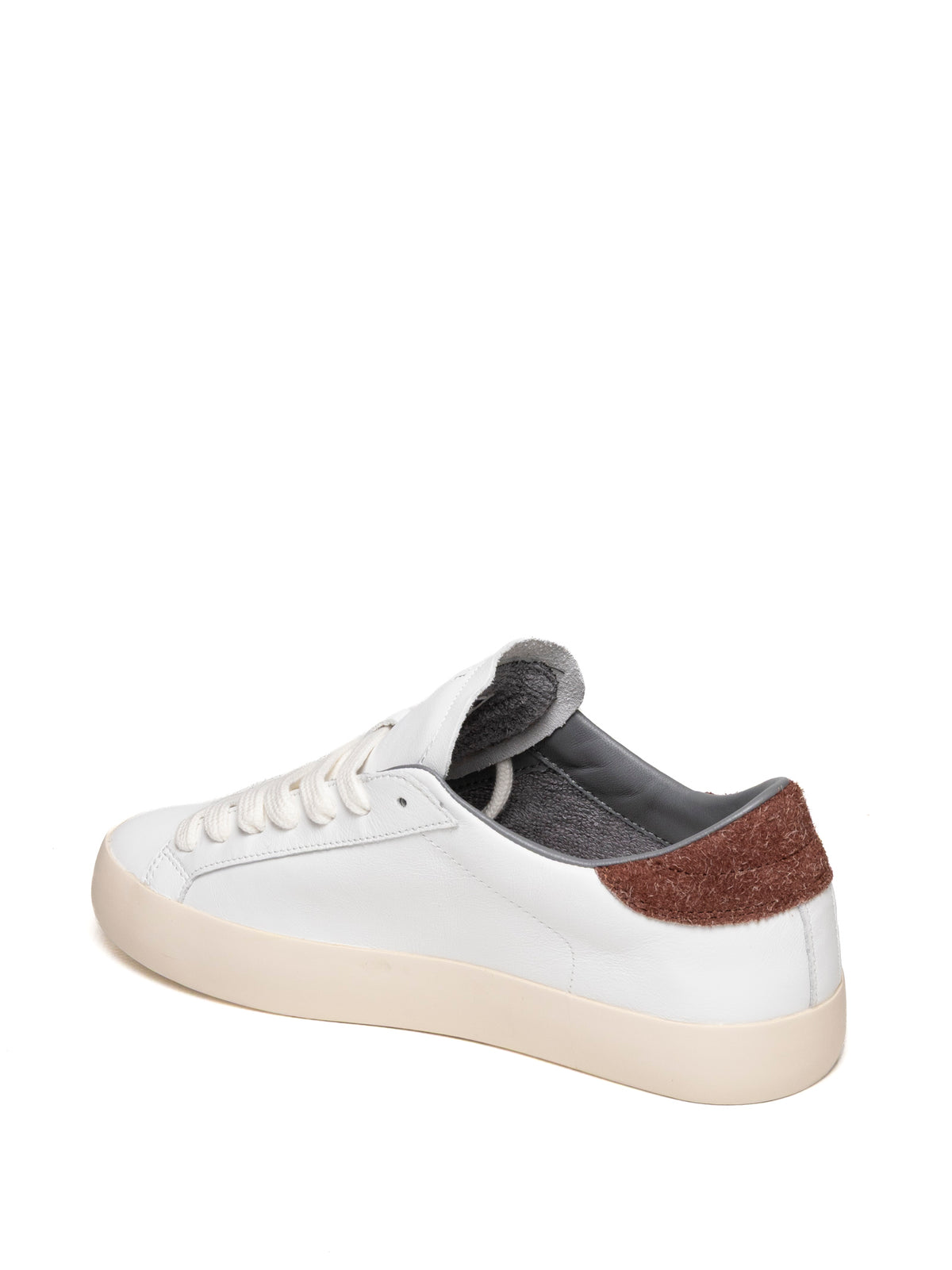 D.A.T.E. HILL LOW U CALF-WHT/BORD