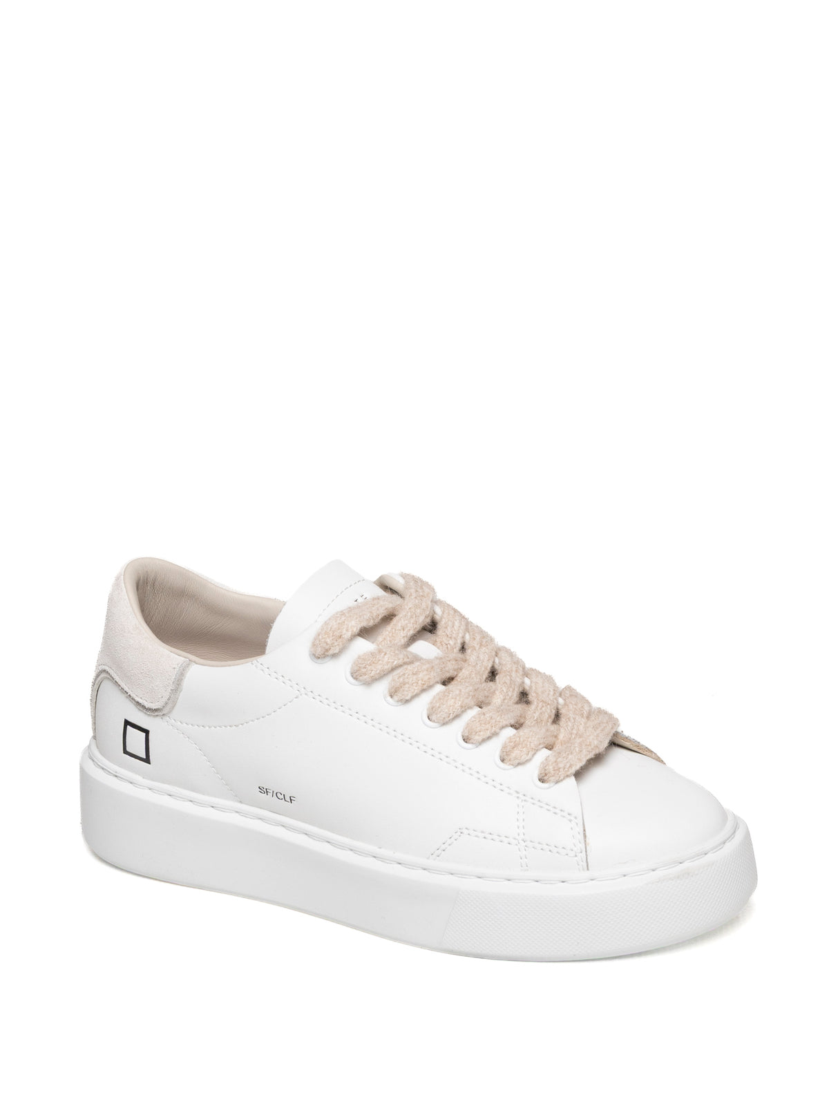 D.A.T.E. SFERA CALF-WHITE