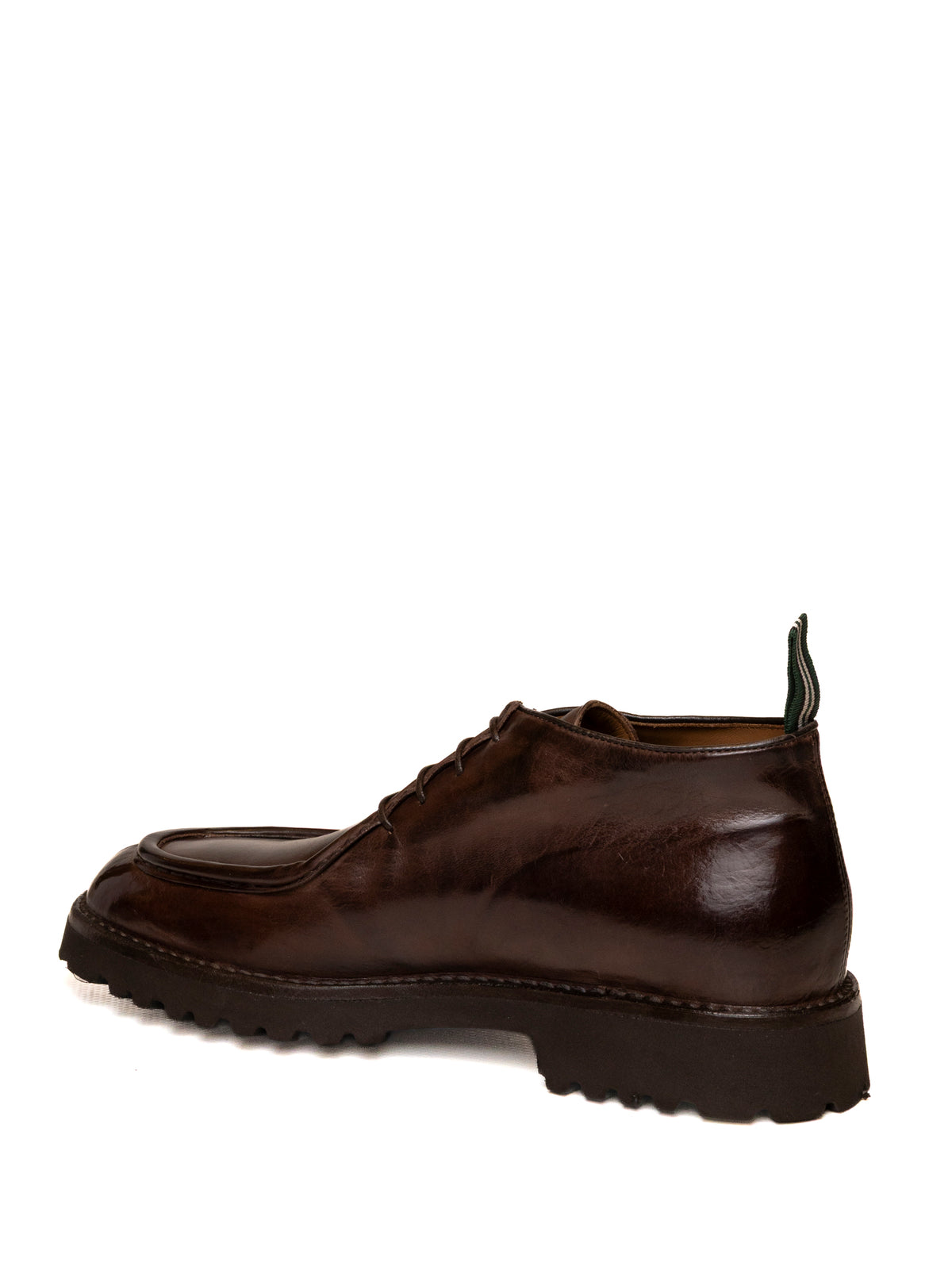 GREEN GEORGE Polacchino pelle testa di moro 1032 MAREMMA 432-TDM