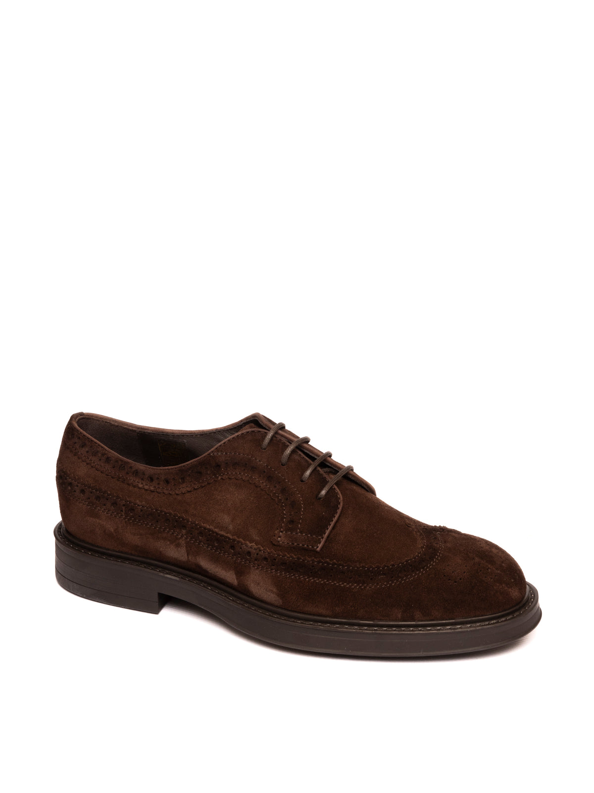 HENDERSON Derby camoscio fondente 84202 SUEDE-FONDENTE