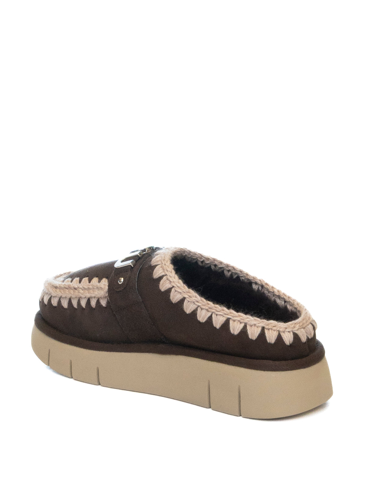 MOU Clog bounce mocha BOUNCE CLOG METAL LOGO 531001A-MOCHA