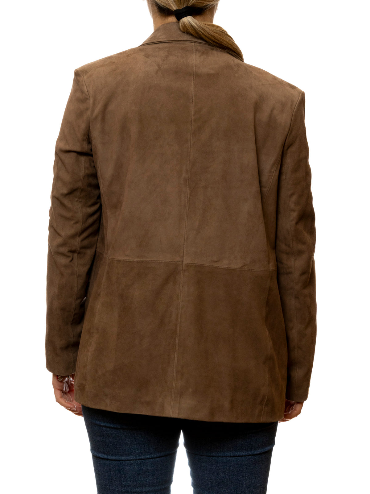 PK BY PASKAL blazer camoscio tortora 126 R-CAM-TORTORA