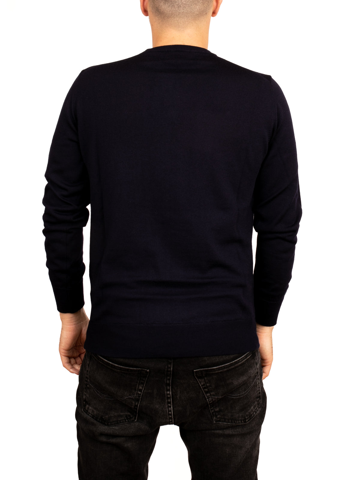 REFRIGIWEAR pullover bennet blu scuro<BR/> M26908 BENNET-F03700
