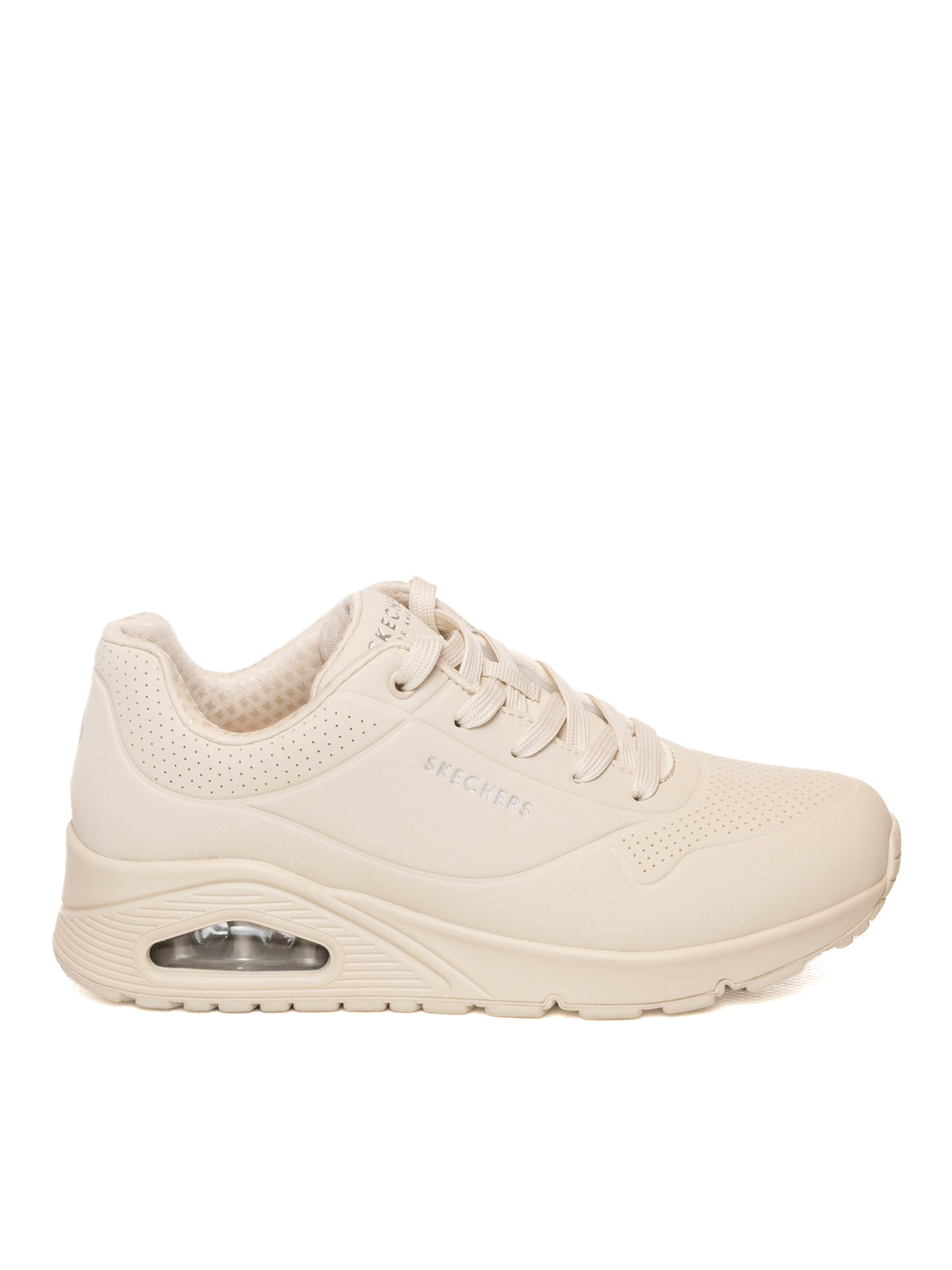 SKECHERS uno - stand on air 73690 UNO - STAND ON AIR-OWHT