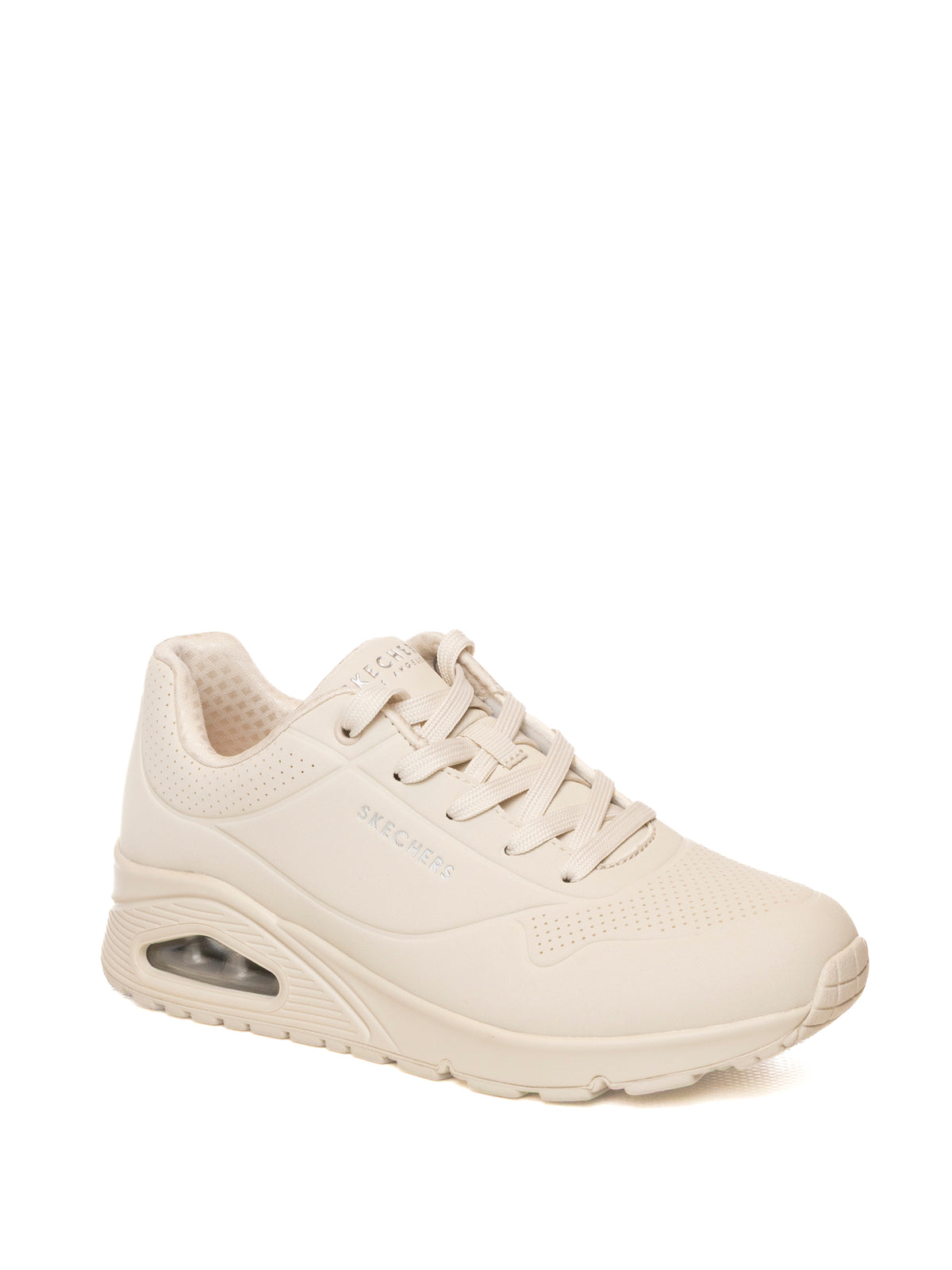 SKECHERS uno - stand on air 73690 UNO - STAND ON AIR-OWHT