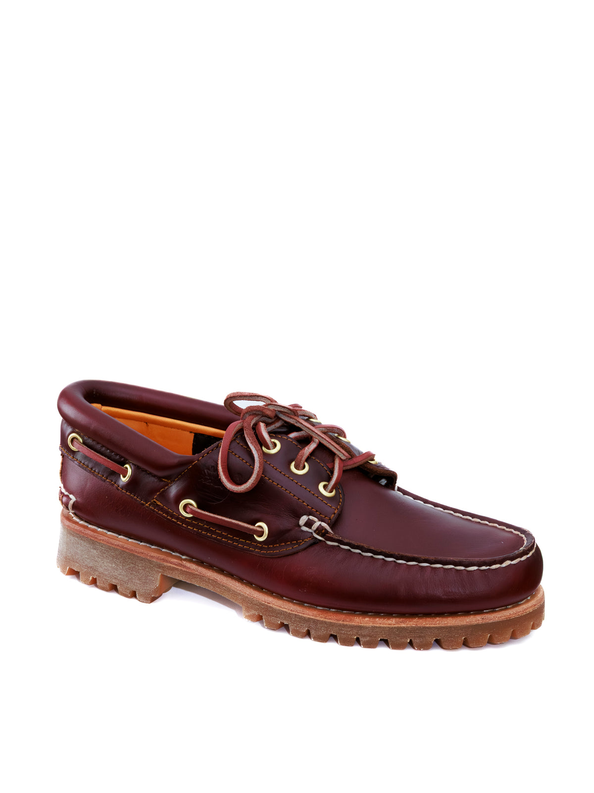 TIMBERLAND Strinagata barca pelle bordeaux TB050009648 BARCA-BURGUNDY