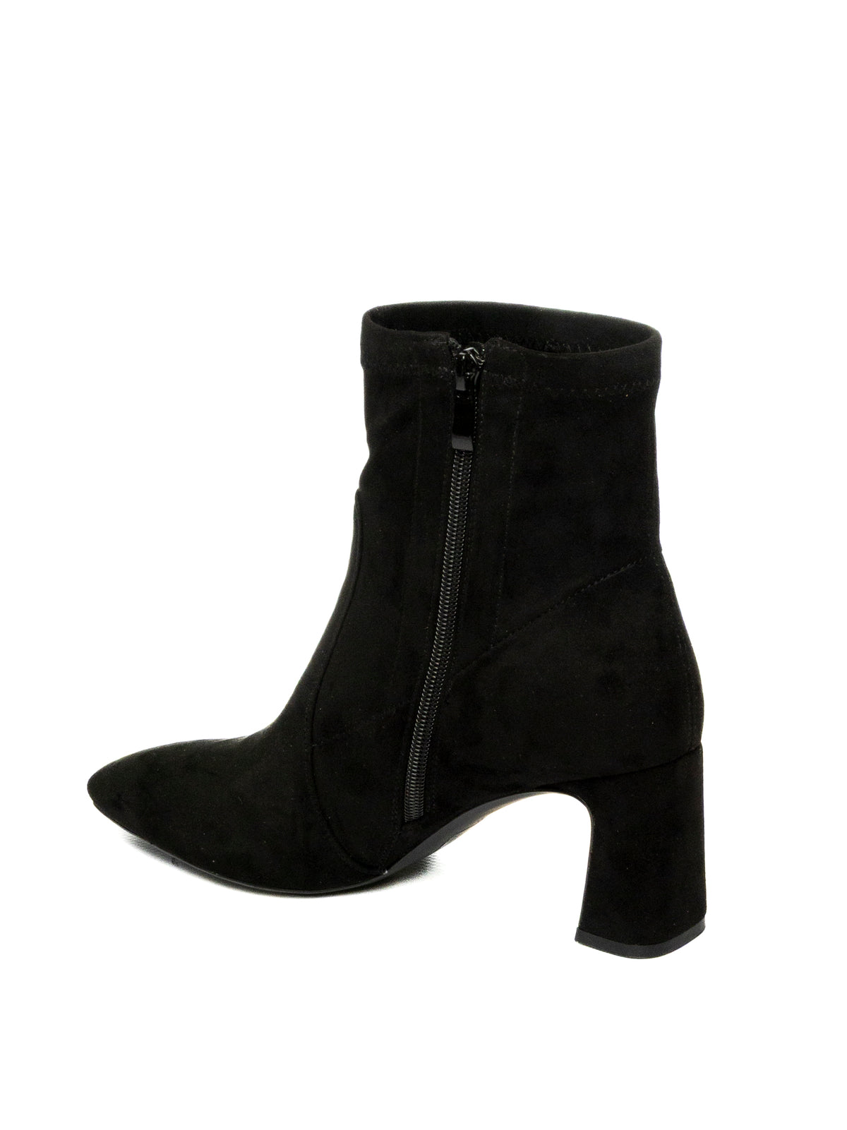 UMA PARKER NEW YORK Tronchetto elasticizzato nero 642 CAMOSCIO-NERO