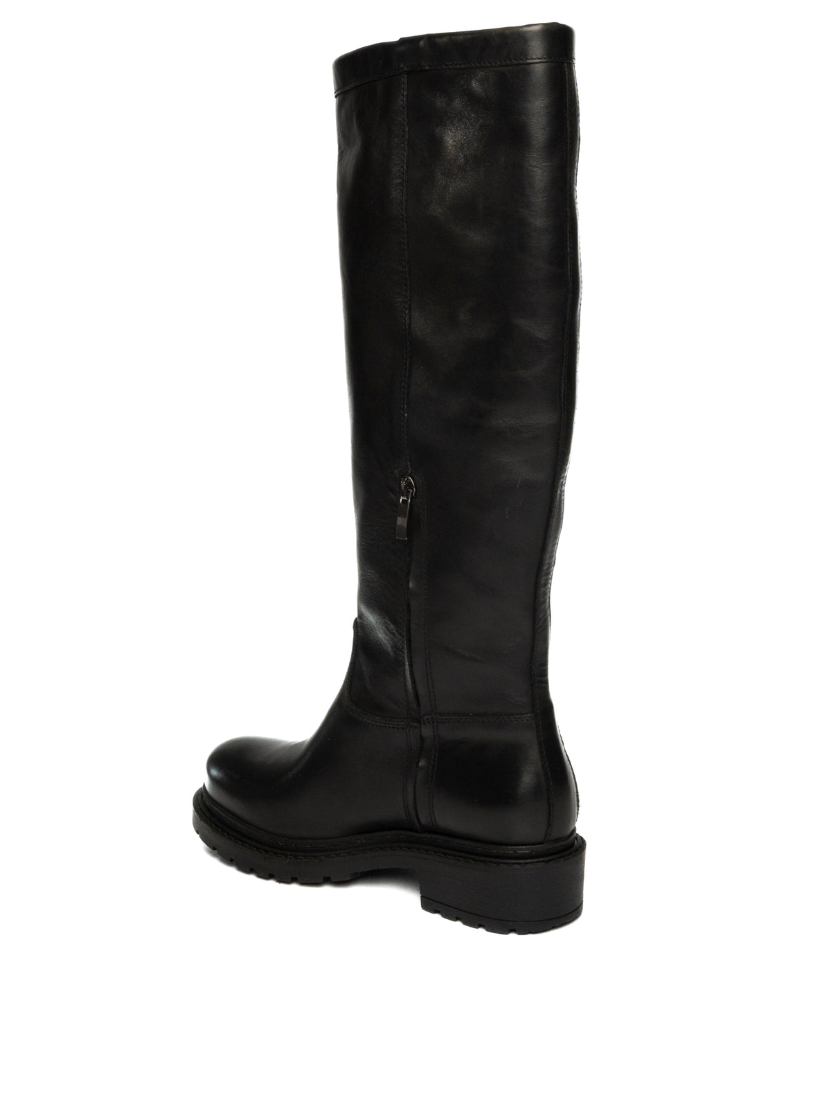 UP44 Stivale pelle nero MA672 VIT-NERO