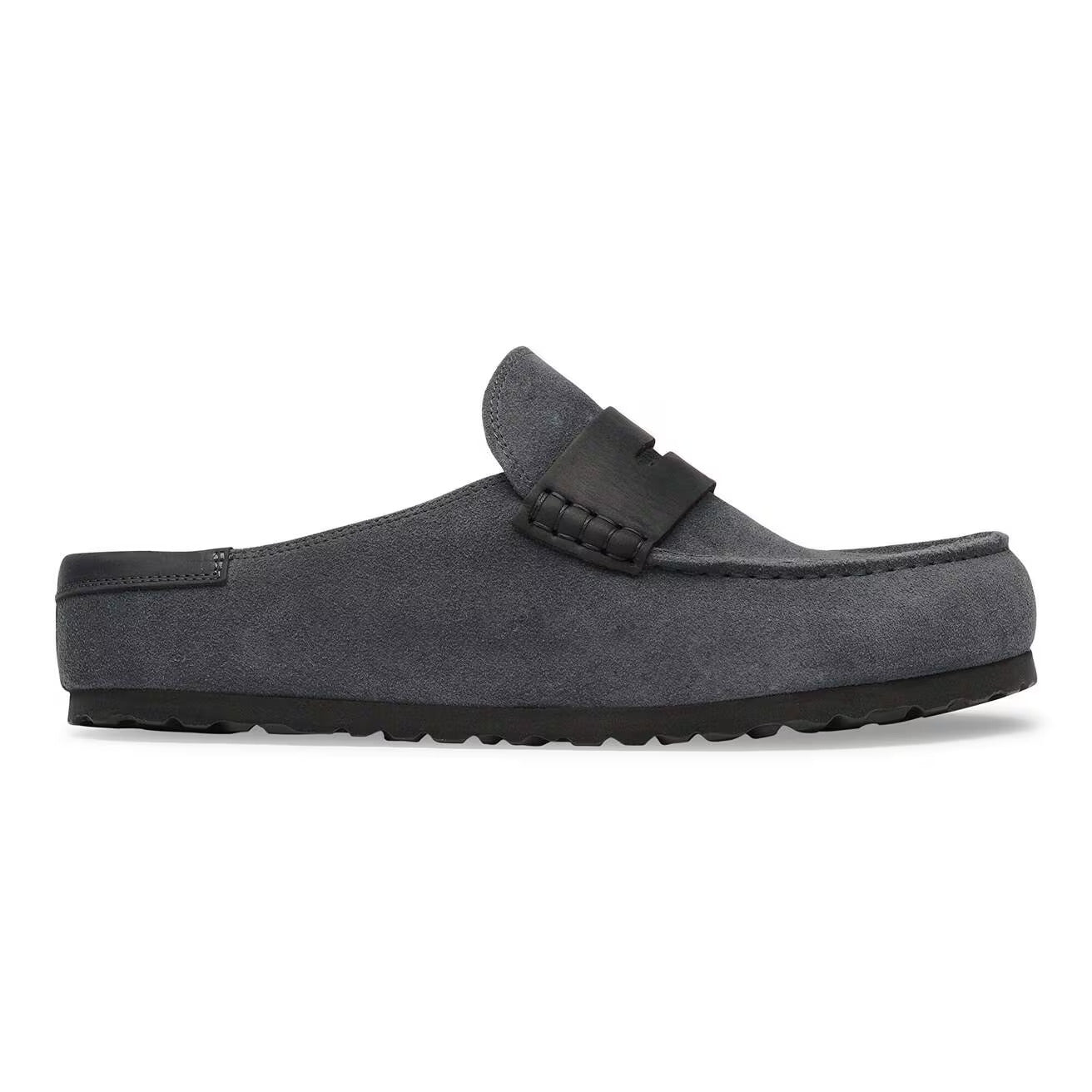 BIRKENSTOCK Sabot naples grigio NAPLES 1032437-CHARCOAL