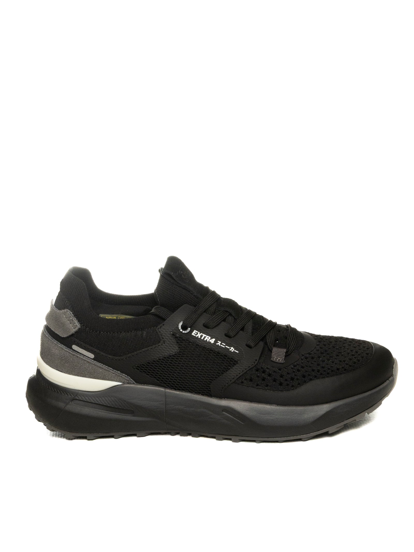 EXTR4 Sneaker kaizen nero 1202044 NYLON-NERO