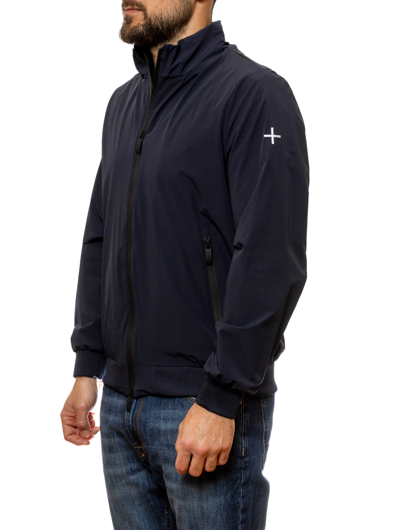 MORE giubbino nylon blu DARWIN NYLON-BLU