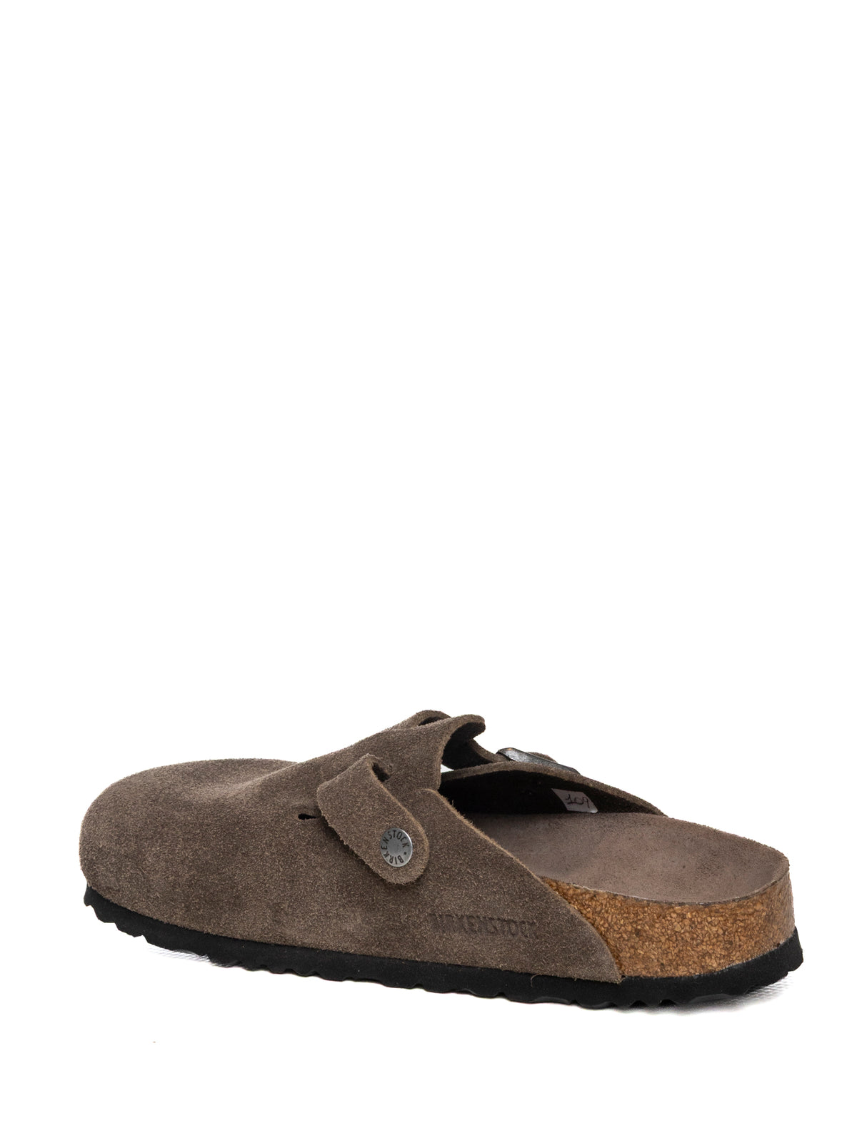 BIRKENSTOCK Sabot Boston camoscio grigio BOSTON 1032213-GREY