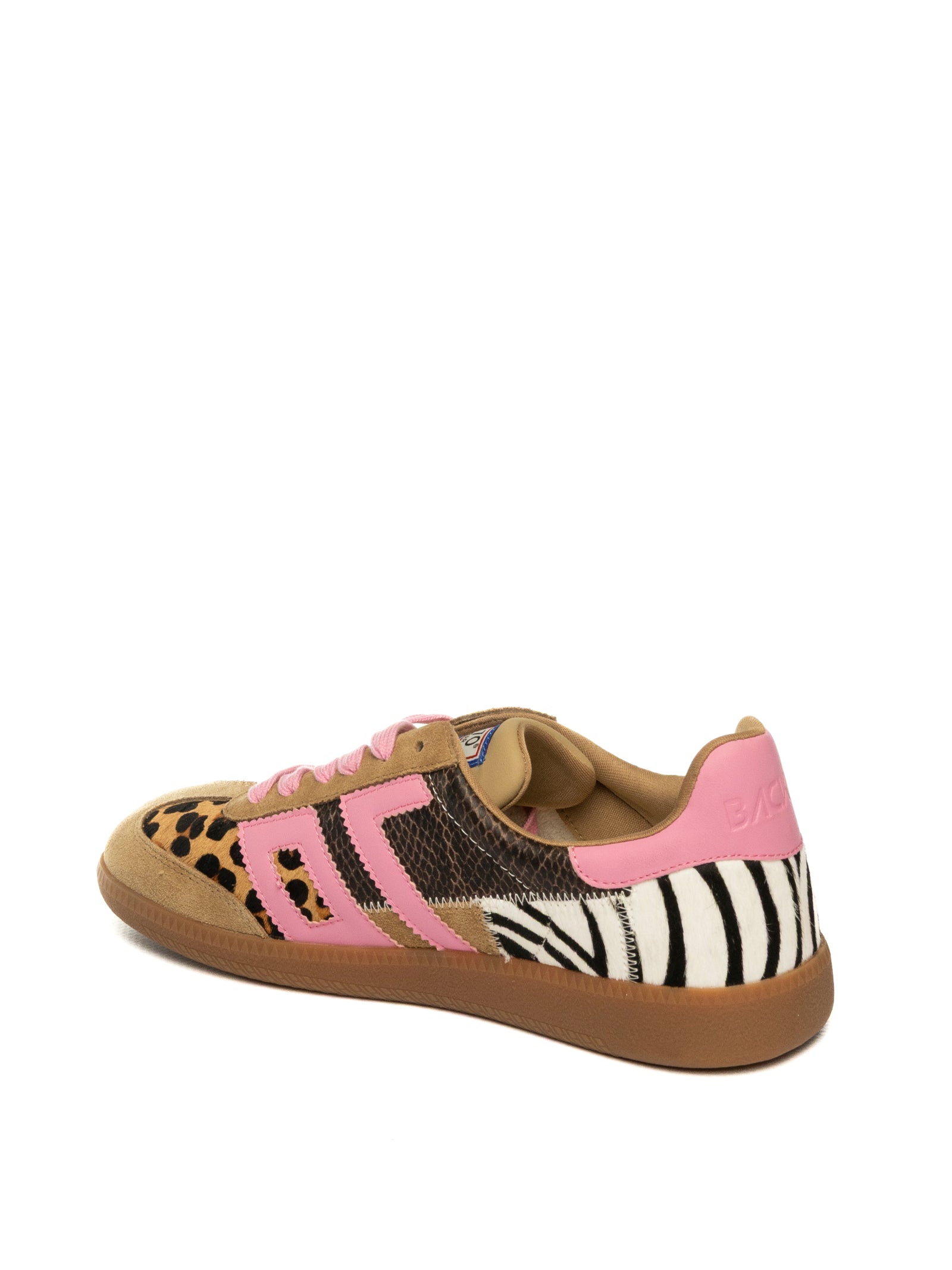 BACK 70 Sneaker squin pony multi SQUID PONY.02-LEOP.MULTI 