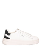 GUESS Sneaker elbina bianco/nero FLJELB LEA12 ELBINA-WHBLK 