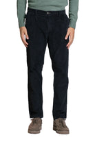 IMPURE pantalone velluto blu MIHARA VELL-NAVY 