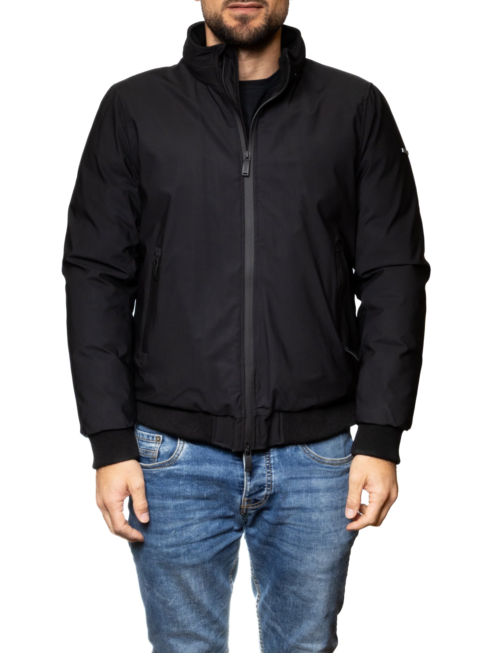 MORE giubbino tessuto nero M2031 TESS-NERO 