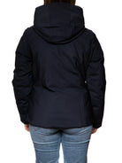 MORE giubbino piuma blu W2024 PIUMA-BLU 