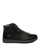 NERO GIARDINI Sneakers mid pelle nero 500940 OSAKA-NERO 