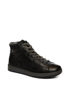 NERO GIARDINI Sneakers mid pelle nero 500940 OSAKA-NERO 