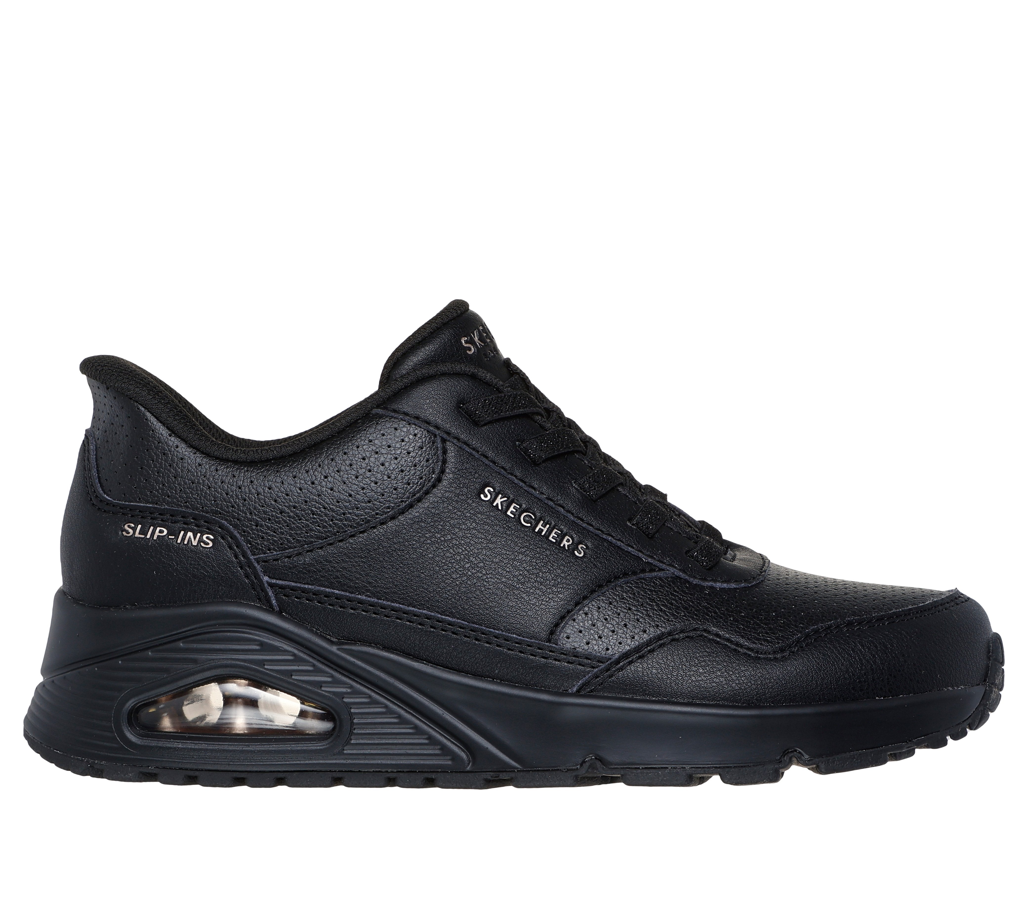 SKECHERS Sneaker uno slip-ins nero 177118 UNO.SLIPIN-BBK 