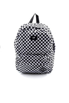 VANS Zaino old skool check bianco/nero VN000H4XY281 OLDSKOOL-Y281 