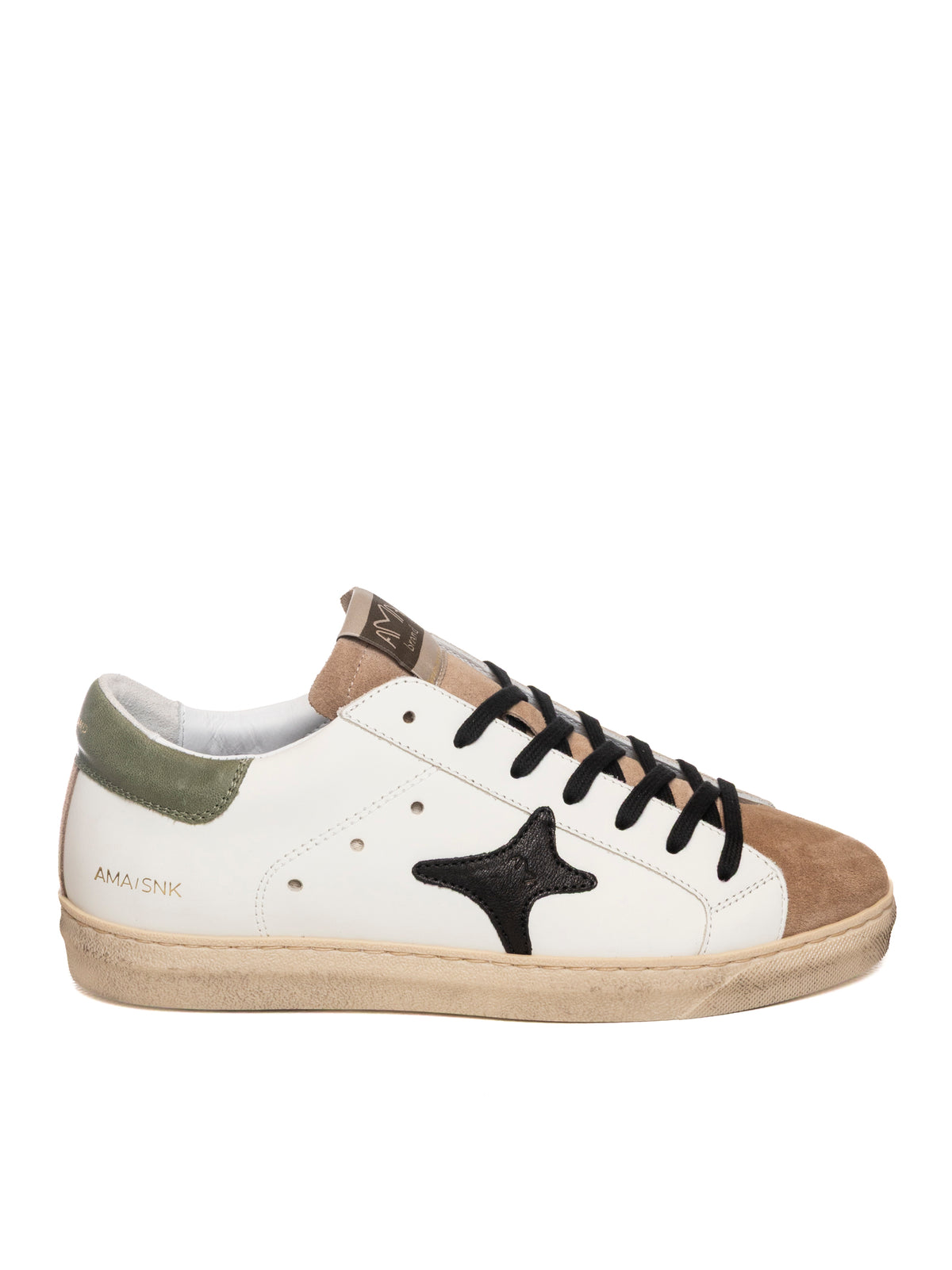 AMA BRAND DELUXE  SNK U 4713-BIA/BEIGE/VERDE 