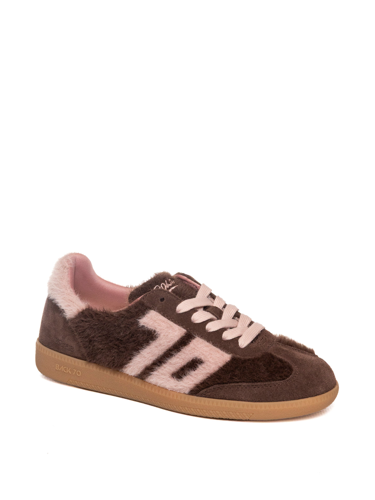 BACK 70  MOHAIR M101-COFFEE/PINK 