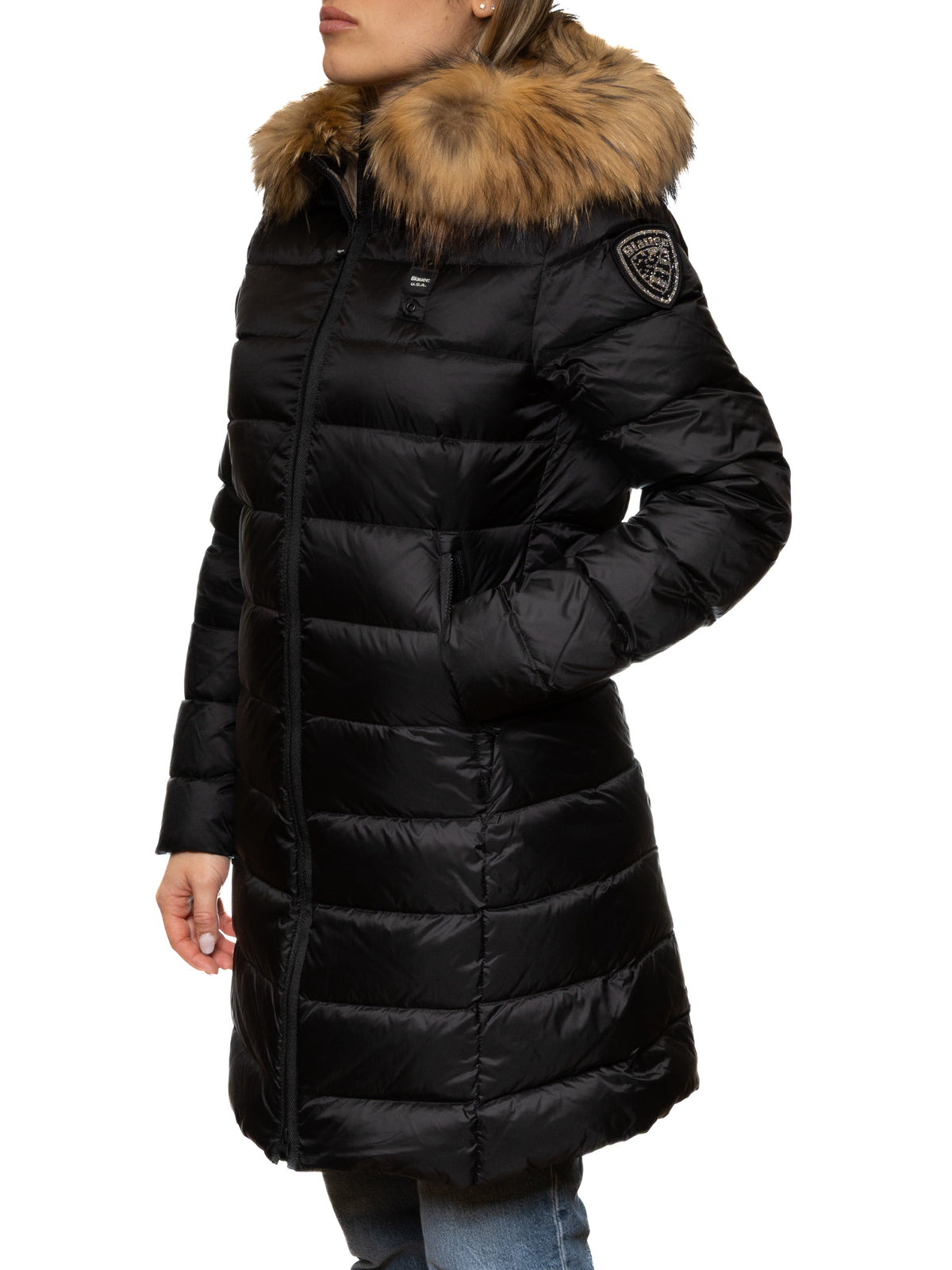 BLAUER piumino kristin nero K03040 KRISTIN-999EI 