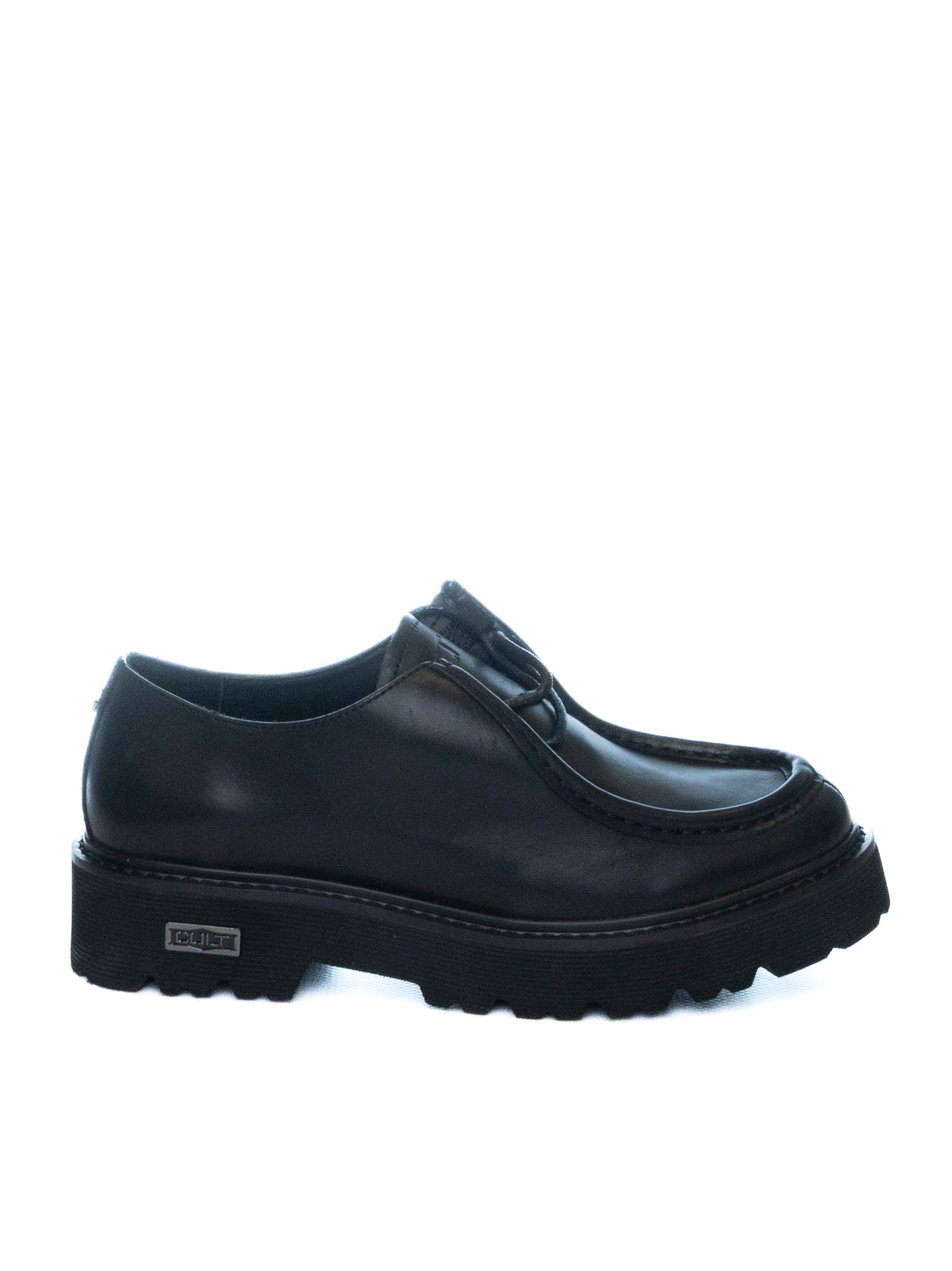 CULT Stringata pelle nero CLM454600 SLASH-BLACK 