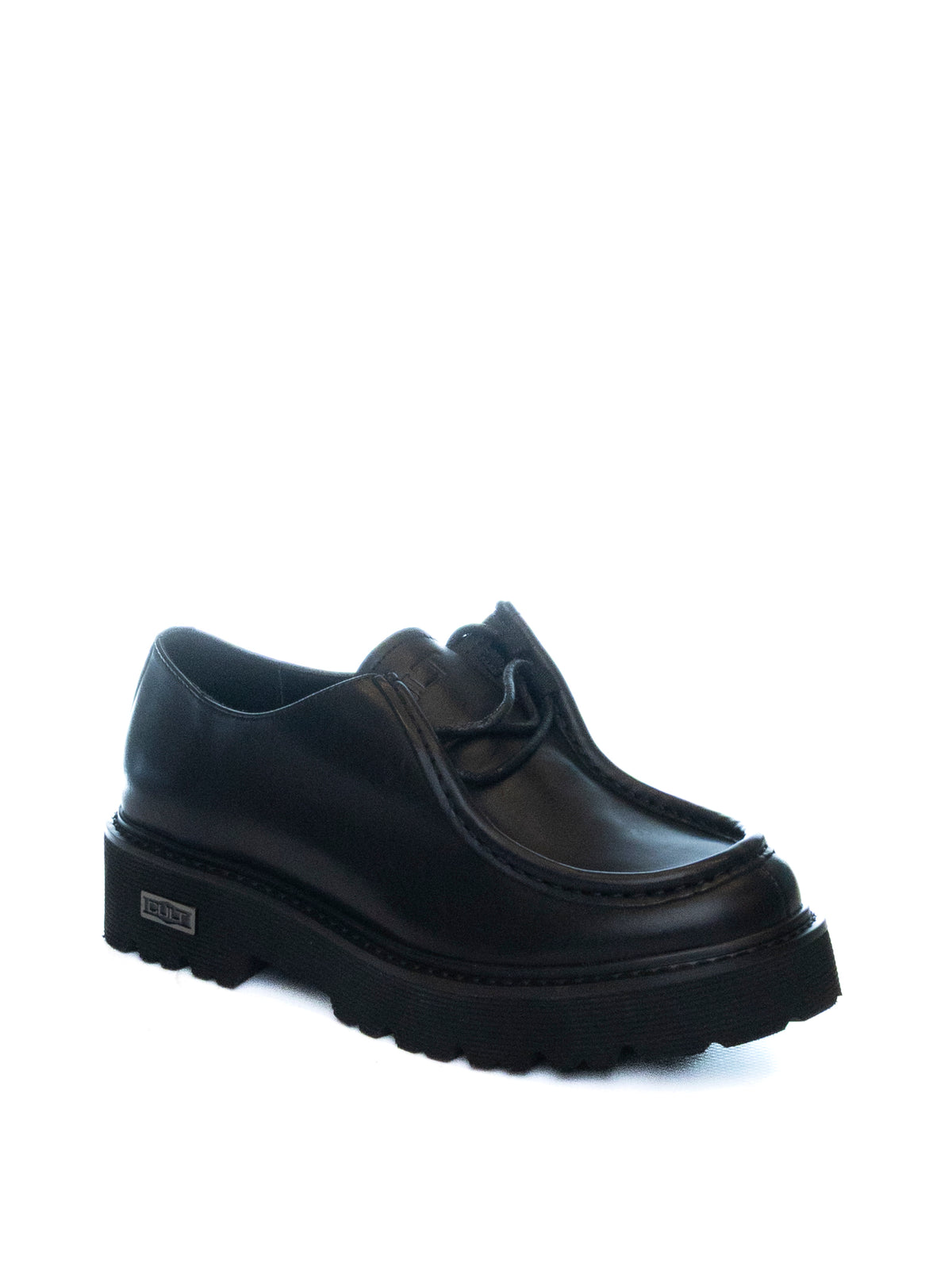 CULT Stringata pelle nero CLM454600 SLASH-BLACK 