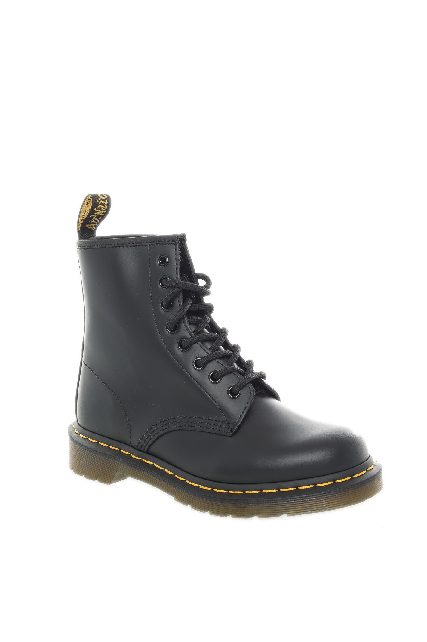DR. MARTENS anfibio 1460 smooth mono nero <BR/> 1460 SMOOTH-BLACK 