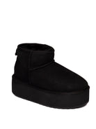 EMU Stivaletto montone nero W13082 STINGER.FLAT-BLK 