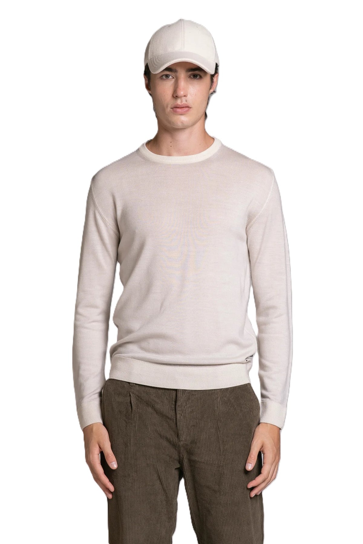 IMPURE pullover merino panna TRENT R-MERINO-PANNA 