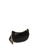Borsa hobo in pelle nera MY-BEST BAG vista a tre quarti dal retro