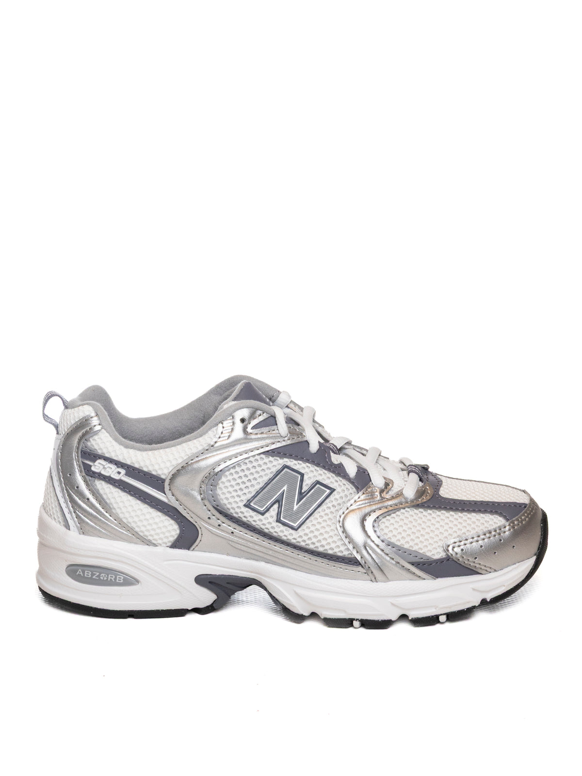 NEW BALANCE  530 SMP-WHT/SILVER 