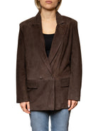 PK BY PASKAL giubbino camoscio moro R125 CAM-TMORO 