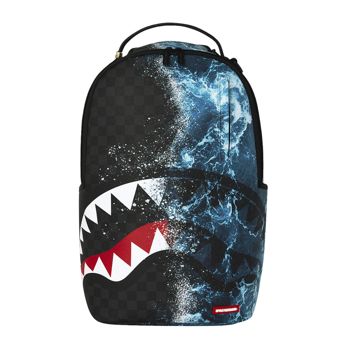 SPRAYGROUND Zaino Split Ocean Deep nero 910B7621NSZ SPLIT-OCEAN DEEP 