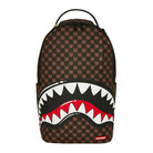 SPRAYGROUND  910B8634NSZ SHARKS BUBBLE-BROWN CHECK 