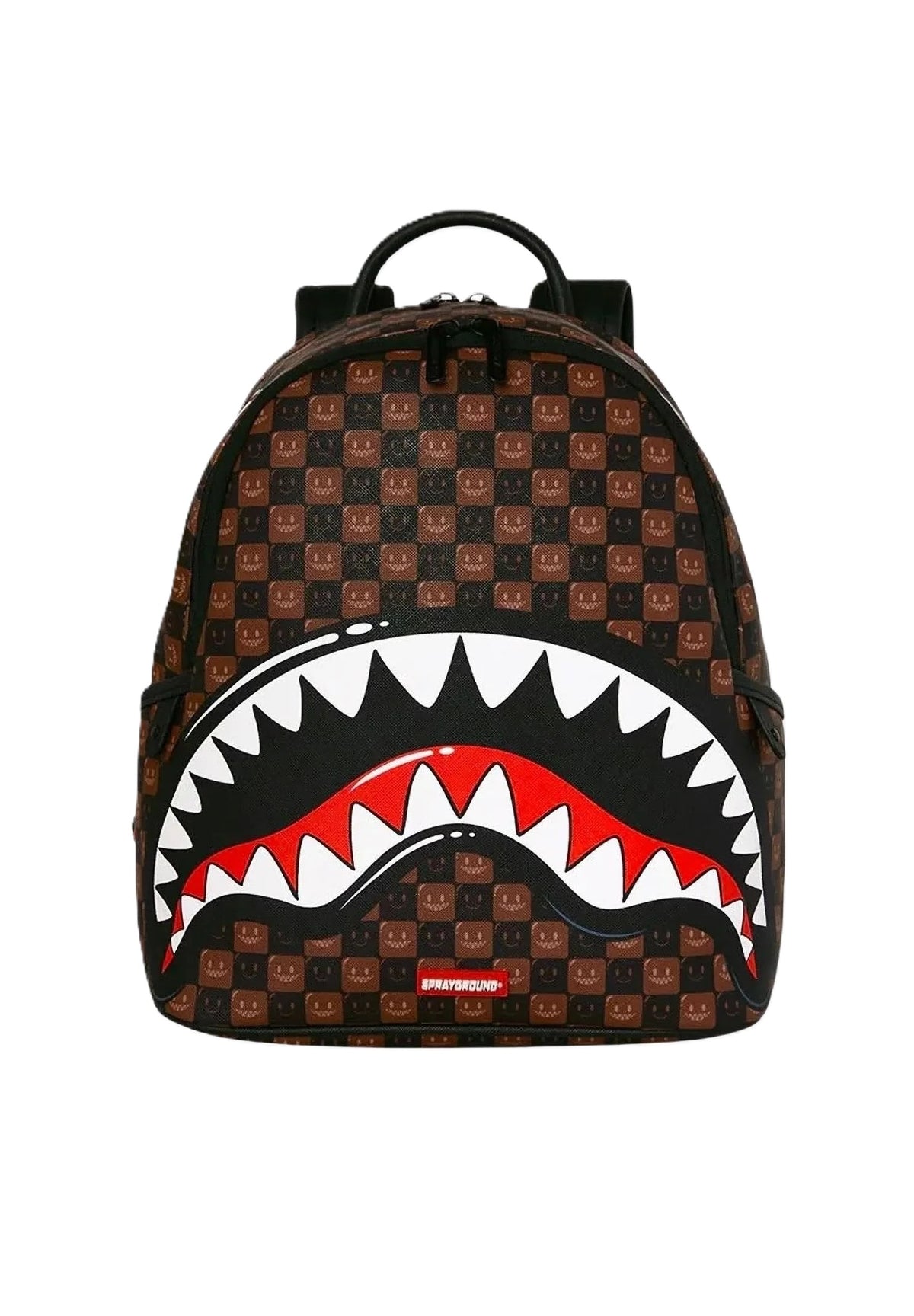 SPRAYGROUND  910B9305NSZ SHARKSINPARIS-BROWN CHECK 