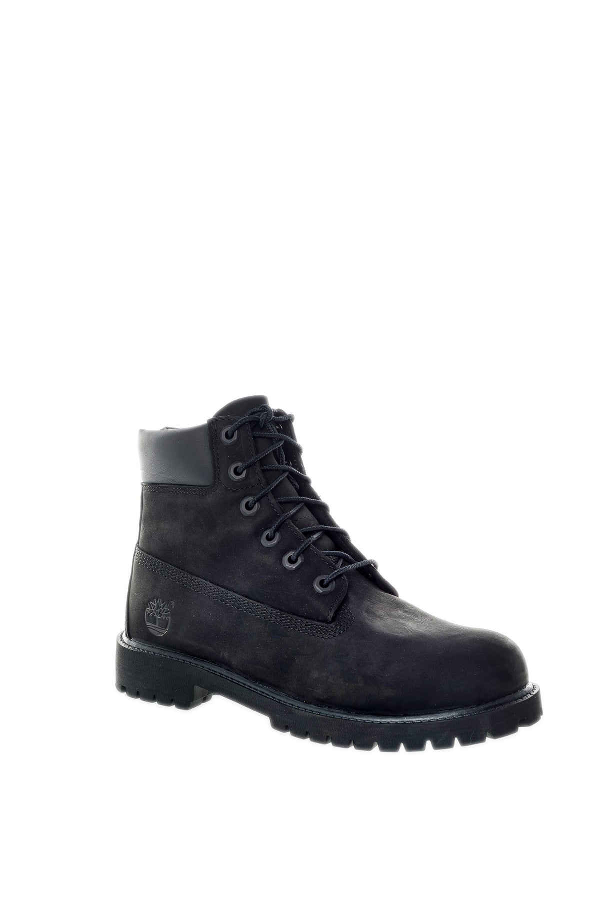 TIMBERLAND Boot in pelle impermeabile nero TB112907001 BOOT-BLACK 