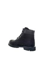 TIMBERLAND Boot in pelle impermeabile nero TB112907001 BOOT-BLACK 