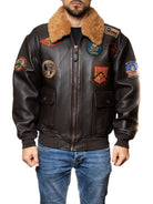 TOP GUN  TOPGUN PELLE-BROWN 