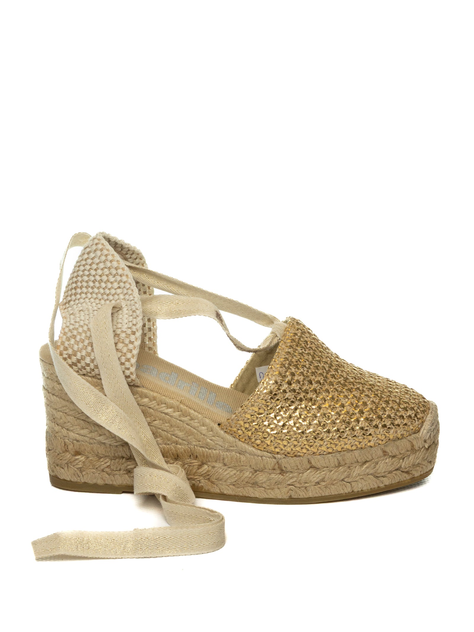 ESPADRILLES Espadrillas valenciana platino VALENCIANA MET-PLATINO 